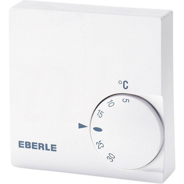 Eberle RTR-E 6124 izbový termostat na omietku denný program 5 do 30 °C; 111 1102 51 100