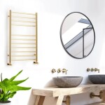 SIKO - Radiátor kombinovaný Anima Paul 120x60 cm PVD zlatá PA1200600G PA1200600G