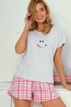 Taro Matilda 3352 w/r M-XL W25 dámske pyžamo světle šedá L