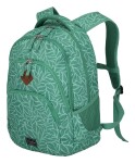Batoh na notebook Travelite Basics Backpack Print Green