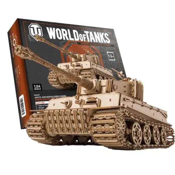 Little Story 3D drevená skladačka WORLD of Tanks Tiger M1