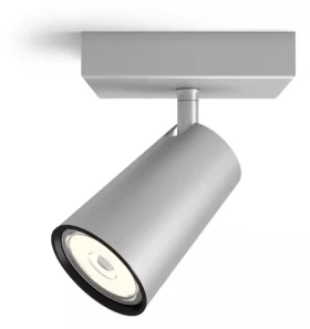 Philips Paisley hliník / Bodové svietidlo / 1x GU10 5,5 W / bez zdroja / IP20 (SKL000263059)