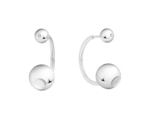 Calvin Klein Slušivé visiace náušnice Sculptural Bubbles 35000788