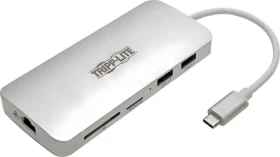 EATON Tripp Lite USB-C dokovacia stanica / Dokovacia stanica / 4K HDMI / USB 3.x 5Gb/s / GbE / čítačka kariet / PD 60W (U442-DOCK11-S)