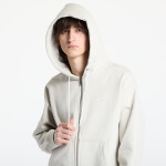 Mikina Nike Solo Swoosh Men's Full-Zip Hoodie Light Bone/ White XL