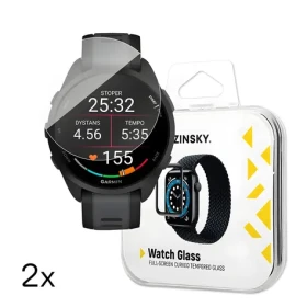 Wozinsky Full Glue Garmin Forerunner 165, 2 ks / Tvrdené sklo / Lepenie cez celý displej