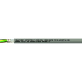HELU 49823-500 vedenie ťažnej reťaze S-TRONIC-330 C-PURö 7 x 0.34 mm² sivá 500 m; 49823-500