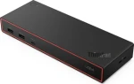 Lenovo ThinkPad USB4 Dock 5000 čierna / Dokovacia stanica / USB4 40Gb/s / 100W PD / 2× DisplayPort / RJ-45 (40BF0100EU)