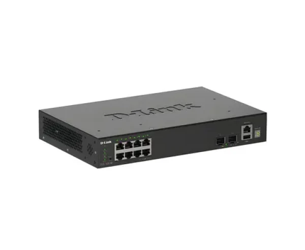 D-Link DGS-1530-10 / Switch / 8× 1G / 2× 10G SFP+ / L2+ SMART Managed (DGS-1530-10/E)