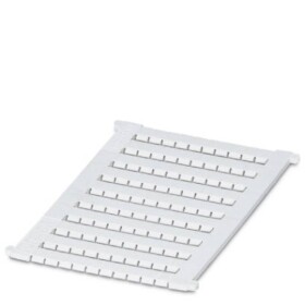 Flat zack marker sheet ZBFM 4/WH:UNBEDRUCKT 0803579 Phoenix Contact; 0803579