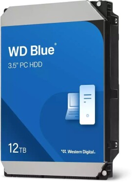 WD Western Digital Blue disk twardy 12 TB 7200 RPM 512 MB 3.5" Serial ATA III
