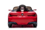 Mamido Mamido Elektrické autíčko BMW i4 červené 12V7Ah EVA kolesá ECO Koža