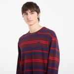 Tričko adidas 90S Alternative Sport Long Sleeve Stripe Waffle T-Shirt Aurora Ruby M