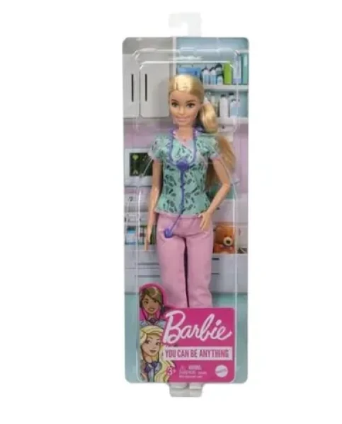 Mattel DVF50/GTW39 Barbie Povolanie (You Can be Anything) - Zdravotná sestrička