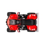 Mamido Detská elektrická štvorkolka Fast Wheel 4x4 červená