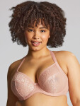 Podprsenka Plunge rose 95F model 17877726 - Sculptresse