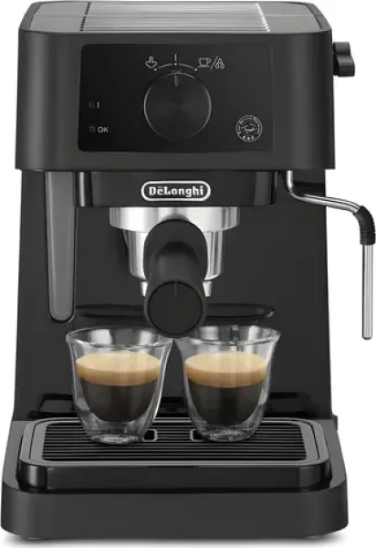 DeLonghi EC 235.BK Stilosa čierna / Pákový kávovar / 1100 W / otočné ovládače (EC235BK)
