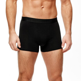 Noviti boxerky BB010 Bamboo M-2XL Černá M