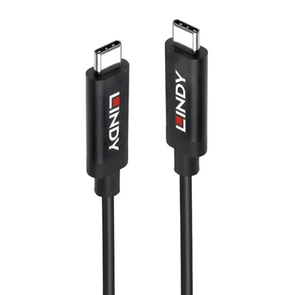 Lindy USB-C - USB-C čierna / USB kábel / USB 3.2 Gen 2 / 10 Gbit / s / 3 m / PD 60W (43348)