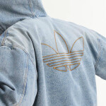 Mikina adidas Denim Padded Jacket Indigo Denim L