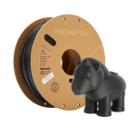 PLA PolyTerra filament čierny Charcoal 1,75 mm Polymaker 1000 g