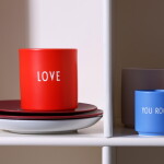 DESIGN LETTERS Porcelánový hrnček Love Cherry Love 300 ml