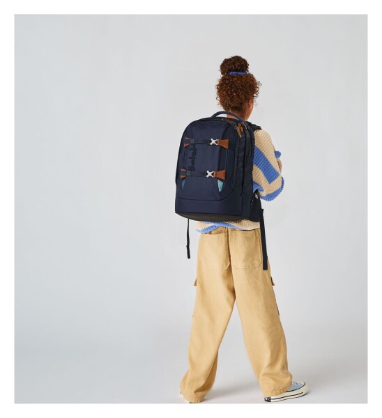 Školská taška Satch Pack Nordic Blue