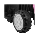 Mamido Detský elektrický traktor s prívesom ružový