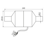 Alcadrain 1 - Alcadrain Ventilátor pre predstenové inštalačné systémy s odvetrávaním P128 P128