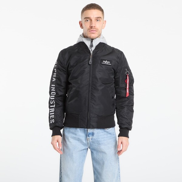 Bunda Alpha Industries MA-1 D-Tec SE Black / Grey XL