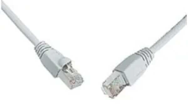 CAT6 SFTP 0.5m šedá Patch kábel RJ45-RJ45 (C6-315GY-0,5MB)