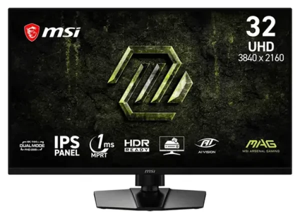 31,5" MSI MAG 321UPD E14 čierna / Monitor / IPS / 4K UHD / 144Hz / 1ms / HDMI + DP (MAG 321UPD E14)
