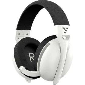 YENKEE YHP 3300WE APEX WL čierno-biela / herné bezdrôtové slúchadlá / mikrofón / 2.4 GHz / USB-C (8590669370122)