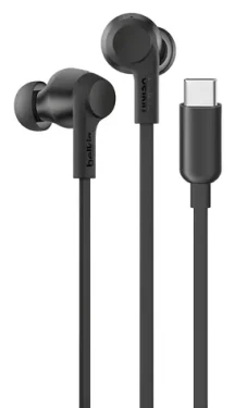 Belkin SOUNDFORM ANC čierna / Slúchadlá do uší / ANC / USB-C (G3H0003HQBK)