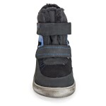Chlapčenské zimné topánky Barefoot RODRIGO BLACK, Protetika, čierna - 22