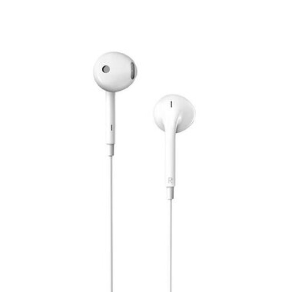 EDIFIER P180 Plus Wired Earphones biela / slúchadlá s mikrofónom / 3.5mm jack / 1.2m (6923520241798)