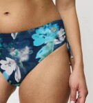 Dámske letné plavky Fleur Midi X - TRIUMPH tmavá kombinace tyrkysové (M025) 044