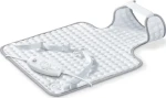 Sanitas SHK 32 biela / Vyhrievacia podložka na chrbát a krk / 3 teplotné stupne / 100W / automatické vypnutie (21516)