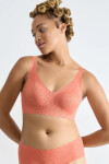 SLOGGI ZERO FEEL BLISS SOFT BRA 3173 losos XL