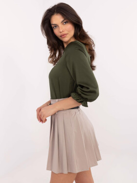 Blúzka LK BZ 509950.89 khaki 36