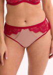 Gaia GFB 1274 Nohavičky Frida S-2XL red-mokka XXL