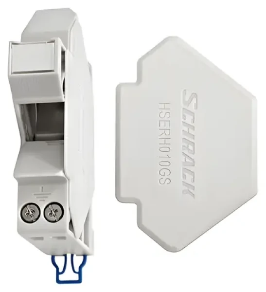 Schrack HSERH010GS / Patch panel / DIN lišta / 1 Port / neosadený (HSERH010GS)