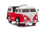 Mamido Mamido Elektrické autíčko Volkswagen T1 Classic Bus 12V | EVA | ECO červené