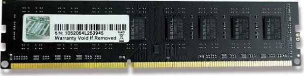 G.Skill NT, DDR3, 4 GB, 1333MHz, CL9 (F3-10600CL9S-4GBNT)