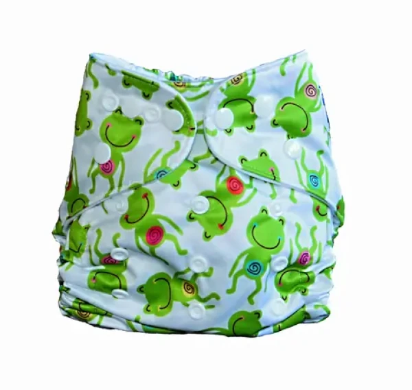 GaGa's Látková plienka AIO Žabky (8594197440630)