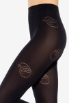 Pančuchy Gatta X-Mas Joy wz.03 50 den 5-XL nero 5-XL
