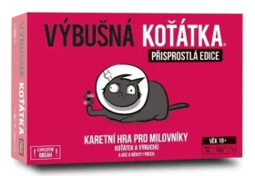 Asmodee Výbušné mačiatka: Prisprostlá edícia
