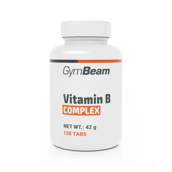 Vitamín B-Komplex - GymBeam (bez príchuti, 120 tab., 120 tab) (28396-1-120kaps-unflavored)