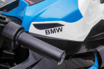 Mamido Detská elektrická motorka BMW HP4 Race modrá