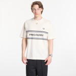 Tričko Fred Perry Fred Perry Graphic T-Shirt Beige L